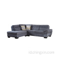 Kain Sudut Sofa Set Ruang Tamu Set Sofa